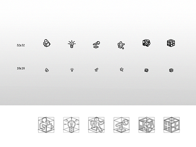 Icons GovMG forum idea magic cube read run