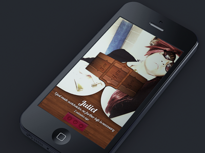 Timeline App Thumb app design iphone scroll wheel timeline app ui