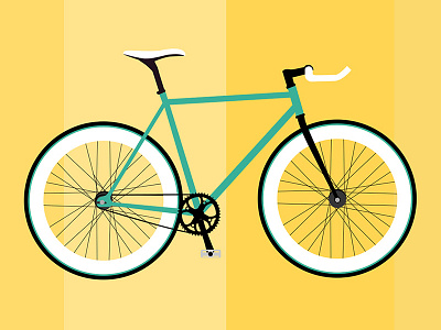 Fixie bicycle bike city cycling fixed gear fixie hipster racing road bike sports