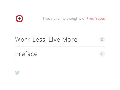Blog Dribbble blog flat open portfolio sans