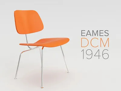 Eames 1946 DCM Redux Vray Render 3d c4d lighting modeling render texturing vray