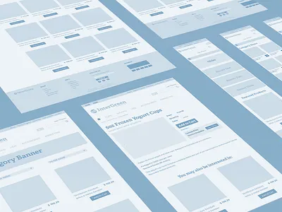 Wireframes concept mobile process ui ux web wireframe