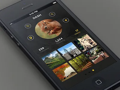 Beast UI button buttons graphic design ipad iphone mobile ui