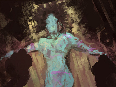 Dead Mermaid Sketch