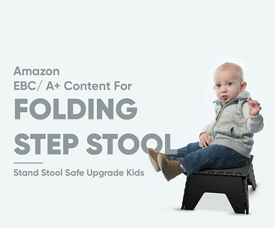 Amazon EBC/A+ Content for Step Stool a for step stool amazon a amazon content amazon ebc amazon ebca amazon listing image brand brand identity branding design ebc for step stool enhanced brand content graphic design graphics design listing image visual identity