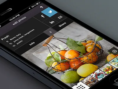 Publish photo popup ui upload user ux