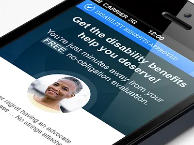 Mobile Landing Page WIP landing page mobile wip
