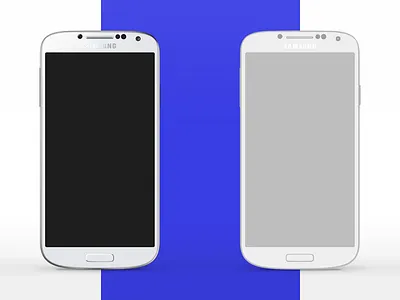 [Free] Galaxy S4 Vectorial concept design galaxy light realistic s4 samsung smartphone vectorial white wireframe