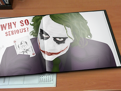 Jocker ace card illustrator jocker vector