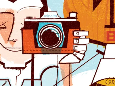 Lost Type editorial illustration how magazine lost type