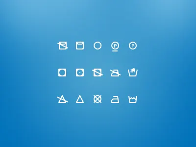 Washing Icons - Free icon set flat free freebie icon icons psd set washing