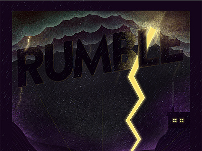 Lightning bolt! Lightning bolt! onomatopoeia texture type