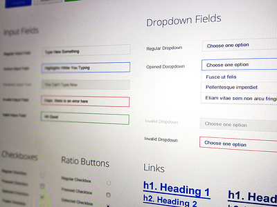 UI Framework framework in interface progress ui work