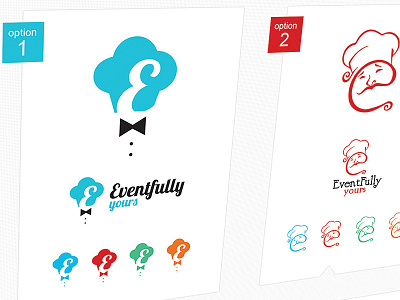 Eventfully Logos caterer logo clean logo color full logo event logo flat logo logo logo design