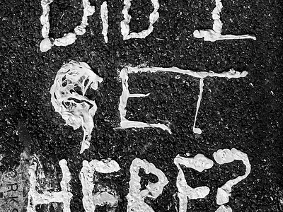 How Did I Get Here? bubble chew chewing design gum hand made photo photography pop poster squish type typography urban