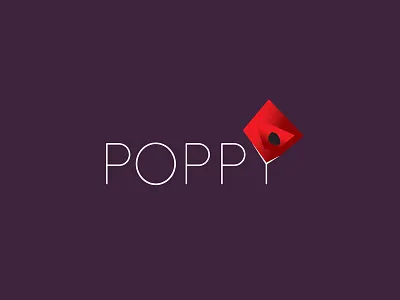 Poppy Bar graphic design logo visual identity