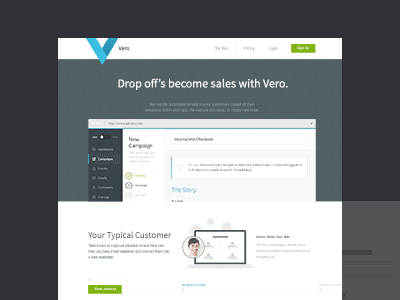 Animation Lo-Fi to Hi-Fi flat homepage ui website wireframe