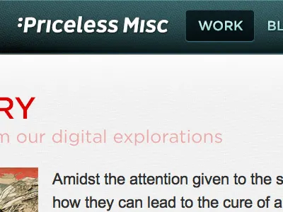 Scrapped design for new company website buttons guilloche interface navigation portfolio ui website