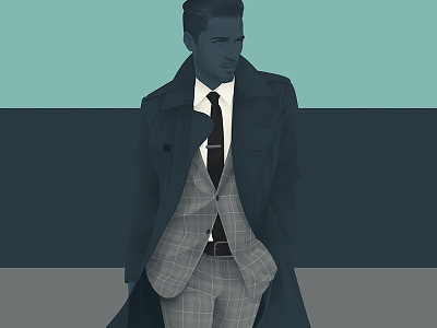 Lee for Mr Hyde design fashion illustration menswear