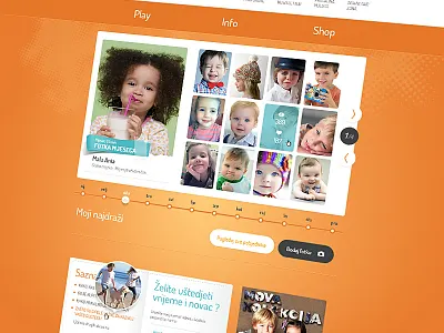 Shoe co. winners gallery WIP kids layout photoshop shoes web design web site winners