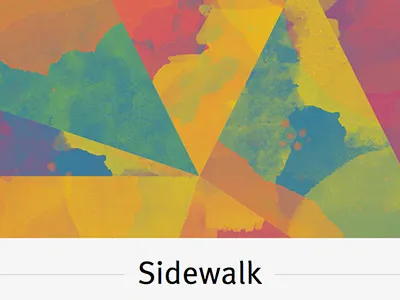 Thoughts artwork sidewalk thoughts writing