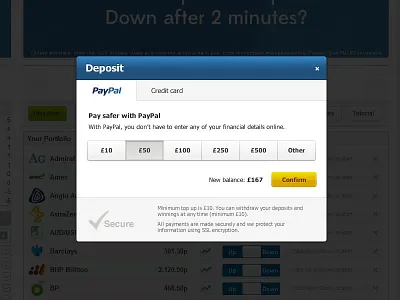 Deposit modal adobe fireworks deposit fireworks modal money paypal stock market
