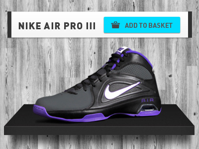 MadBasket product detail art direction basket sport web design