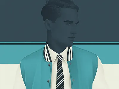 Joseph for Mr Hyde design fashion illustration menswear