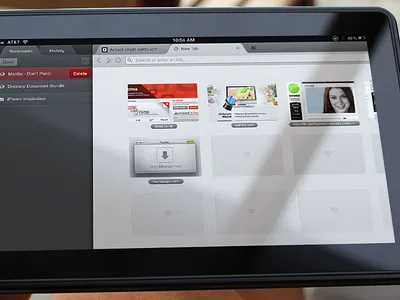 iPad Browser PSD browser download freebie ipad psd web