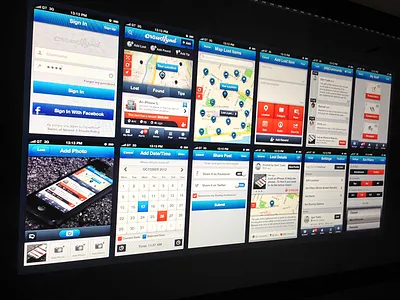 Crowdfynd App UI crowdfynd find lost tips uiux
