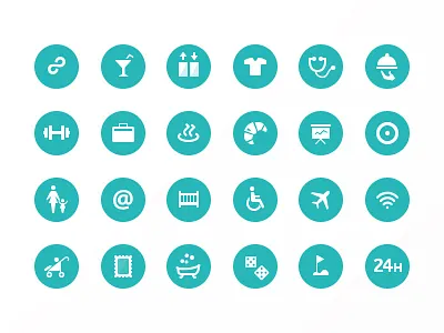 Top10 hotel features icon set 24h airport baby bar boutique breakfast business casino centre childcare cot doctor elevator family features flat golf gym hot hotel icon internet laundry meeting set steam top10 travel wheelchair wifi