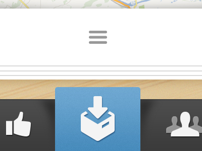 Map layout ui