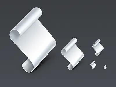 Script Icons 1024 128 256 32 512 64 application clean curl free icon icon design mac osx page paper png realistic script shiny