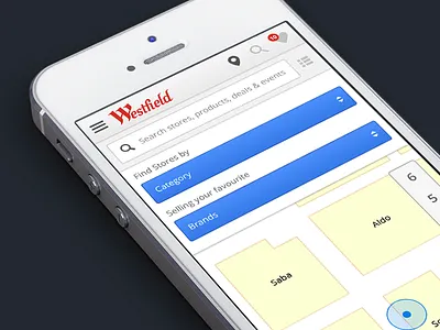 Store Maps filter location maps mobile search store ui