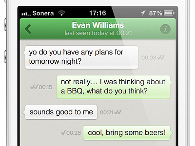 Whatsapp Redesign WIP (iOS) app interface ios ui whatsapp