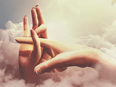 Neuqen ecstasy hand heaven illustration music sky