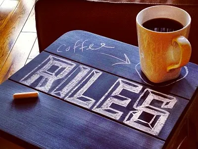 Chalk Art chalk chalk art design handmade lettering lost type co sullivan typography