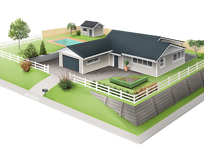 Urban Plot architecture house illustration