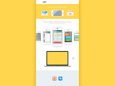 Once again. portfolio redesign site