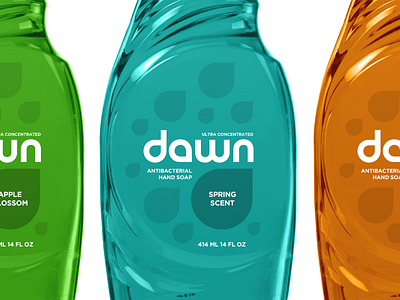 Dawn antibacterial apple blossom dawn droplets soap spring scent