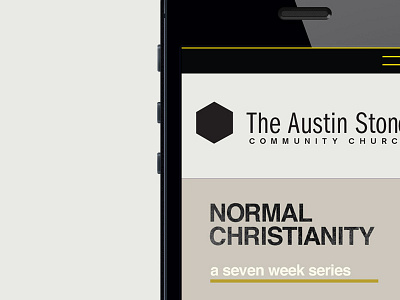 Austin Stone Mobile austin ben johnson iphone logo mobile mobile site page phone website stone web website