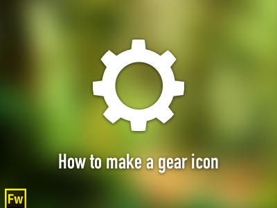Gear icon - Fireworks tutorial adobe fireworks fireworks fw gear icon tutorial