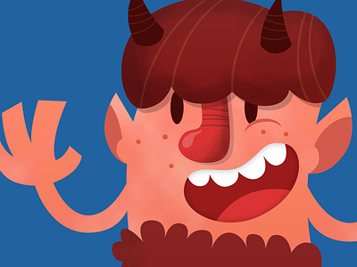 Cicero the Satyr cartoon greek greek myth illustration mythology