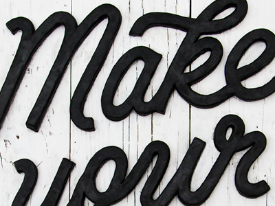 Make your own type