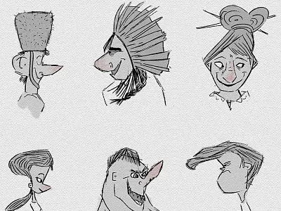 Sketching characters character character design illustration sketch