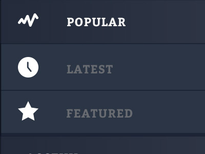 The Nexties TV - Responsive Menu bitter blue featured flat icons popular responsive ui ux webdesign website