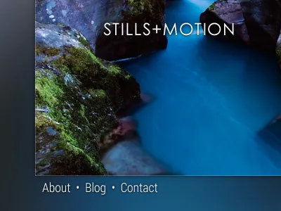 Rachid Photo - Home Portal home page photography portfolio redesign website