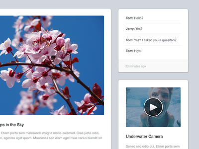 Tumblr Theme 2x chat design image sketch tag theme tumblr tumblr theme ui ux video