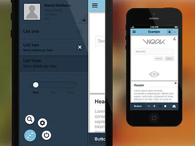 iOS Flat UI psds app article flat free ios psds reference ui user