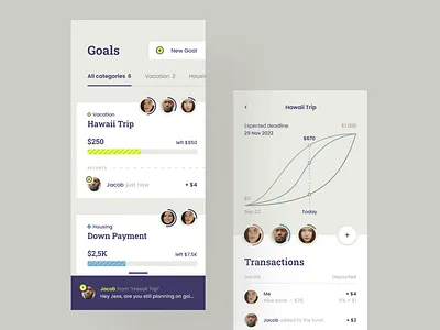 Behind the Scenes - Finance App (Part 3) analytics animations app design education finance for hire interface mobile motion design product design ui ux vancouver web